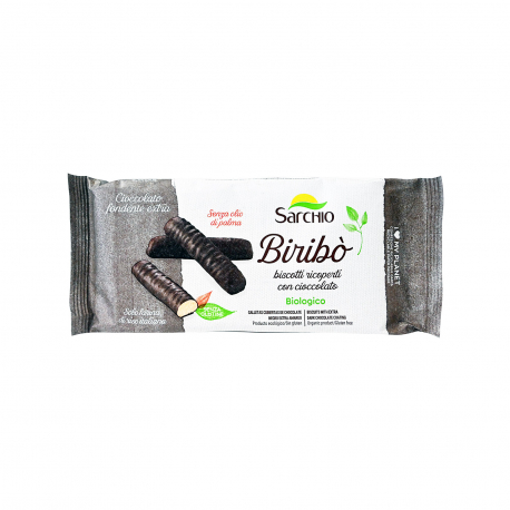 Sarchio μπισκότα biribo σοκολάτα υγείας - βιολογικό, χωρίς γλουτένη (130g)