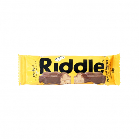 Riddle γκοφρέτα φιστικοβούτυρο με επικάλυψη σοκολάτας γάλακτος (45g)
