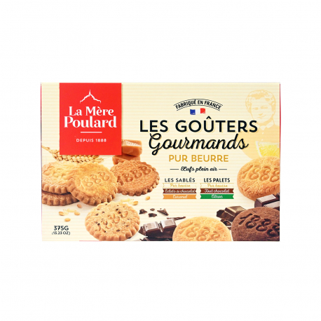 La mere poulard μπισκότα βουτύρου les gouters gourmands (375g)