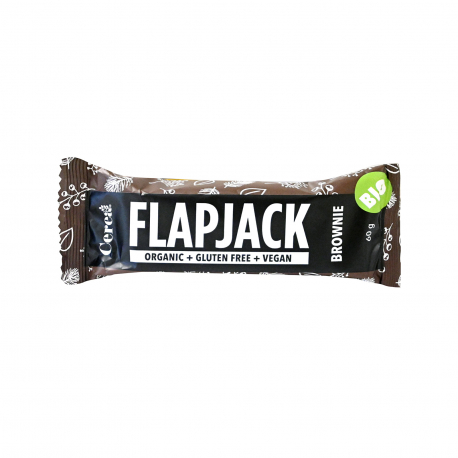 Flapjack μπάρα βρώμης brownie - βιολογικό, χωρίς γλουτένη, vegan
