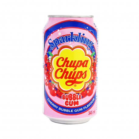 Chupa chups αναψυκτικό cherry bubble gum (345ml)