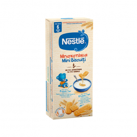 Nestle μπισκοτάκια παιδικά 6+ μηνών (180g)