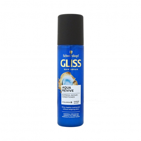 Gliss κρέμα μαλλιών aqua revive κανονικά, ξηρά μαλλιά (200ml)