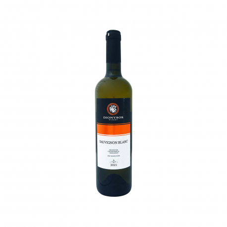 Διόνυσος wines κρασί λευκό ξηρό sauvignon blanc gold (750ml)