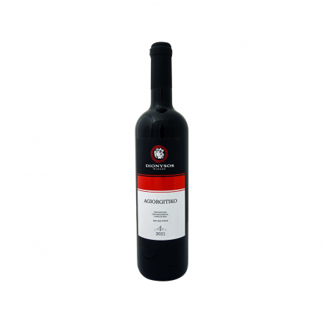 Διόνυσος wines κρασί ερυθρό ξηρό Αγιωργίτικο (750ml)