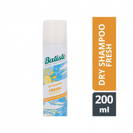 Batiste σαμπουάν μαλλιών spray dry shampoo fresh (200ml)
