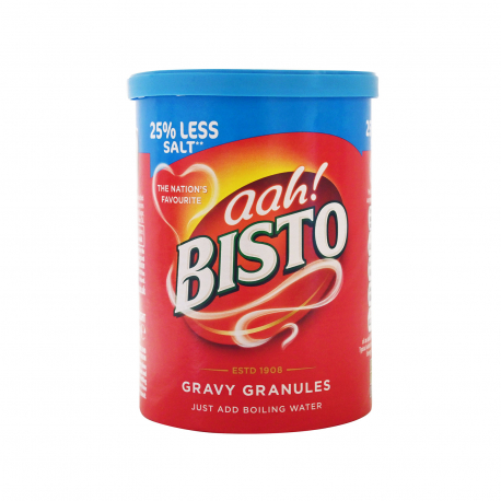 Bisto κόκκοι σάλτσας gravy granules less salt (190g)