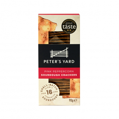 Peter's Yard κράκερ pink peppercorn sourdough (90g)