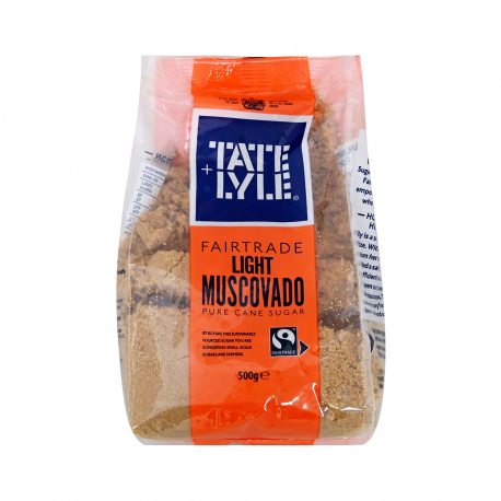 Tate & Lyle ζάχαρη καστανή light muscovado (500g)