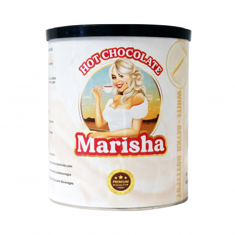Marisha σοκολάτα λευκή ρόφημα για ζεστό ρόφημα (500g)