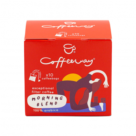 Coffeeway καφές φίλτρου morning blend (10φακ.)