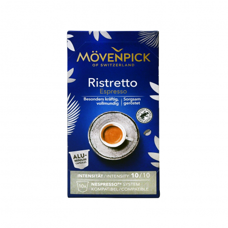 Movenpick καφές espresso σε κάψουλες ristretto (10τεμ.)