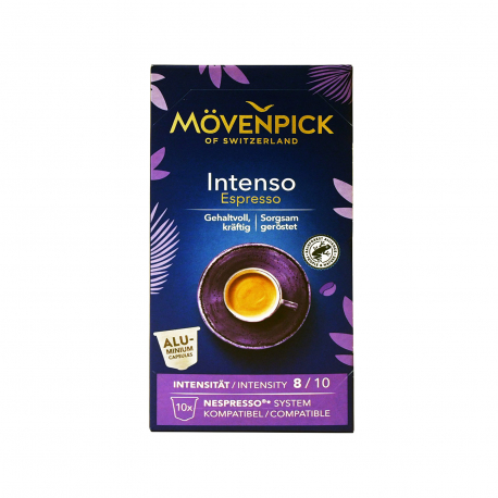 Movenpick καφές espresso σε κάψουλες intenso (10τεμ.)