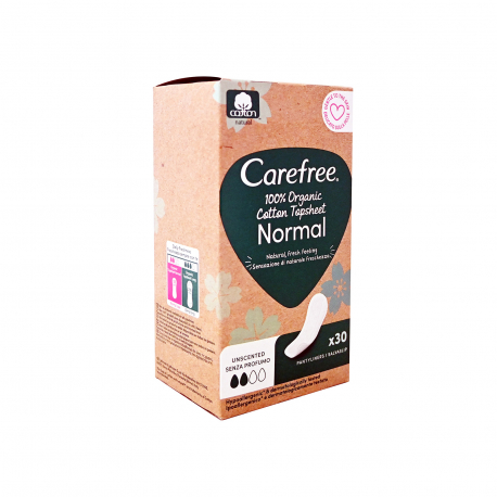 Carefree σερβιετάκια normal - organic cotoon (30τεμ.)