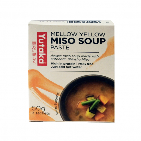 Yutaka σούπα στιγμής miso soup mellow - yellow (50g)