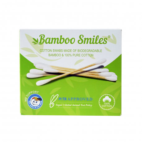 Bamboo smiles μπατονέτες (100τεμ.)