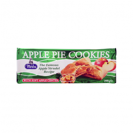 Merba μπισκότα γεμιστά apple pie (200g)