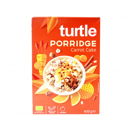 Turtle βρώμη porridge carrot cake - vegan (400g)