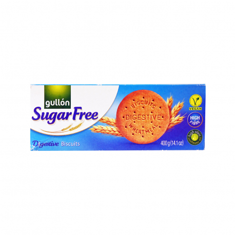 Gullon μπισκότα digestive - χωρίς ζάχαρη, vegan (400g)