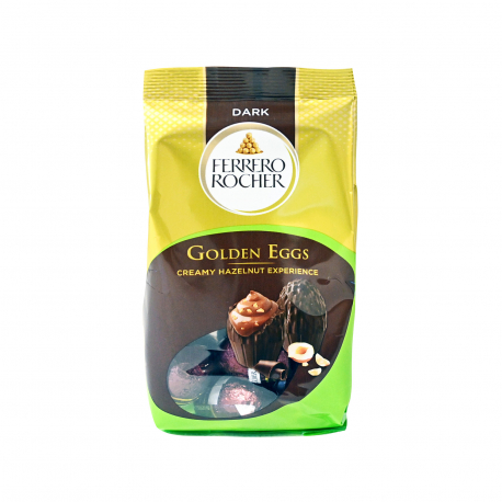 Ferrero rocher σοκολατάκια γάλακτος gold με φουντούκια & επικάλυψη σοκολάτας υγείας (90g)