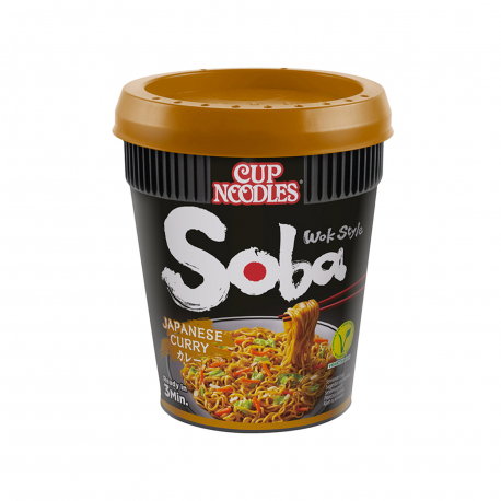 Nissin νουντλς στιγμής soba japanese curry (90g)