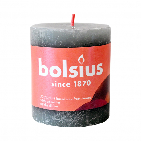 Bolsius κερί κορμός 80/68 rust jade