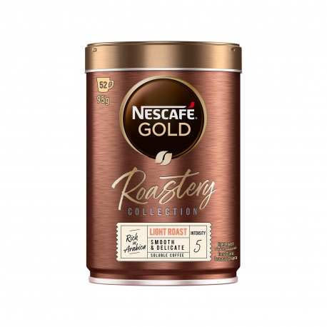 Nescafe καφές στιγμιαίος gold roastery light (95g)