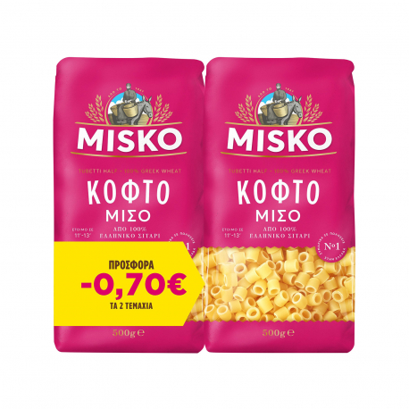 Misko πάστα ζυμαρικών κοφτό μισό (500g) (-0.7€)