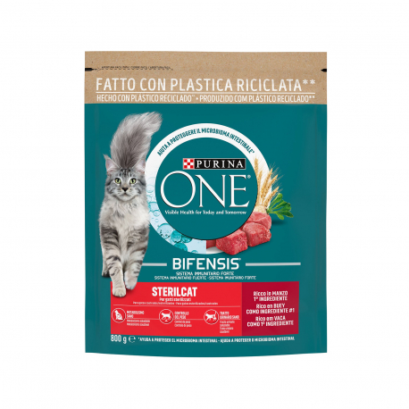 Purina τροφή γάτας one bifensis sterilcat (800g)