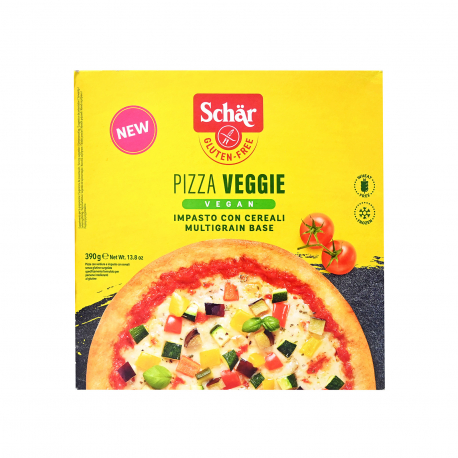 Schar πίτσα λαχανικών κατεψυγμένη - χωρίς γλουτένη, vegan (390g)