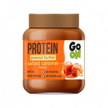 Go on protein άλειμμα φιστικοβούτυρου salted caramel (350g)
