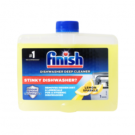 Finish καθαριστικό πλυντηρίου πιάτων lemon (250ml)