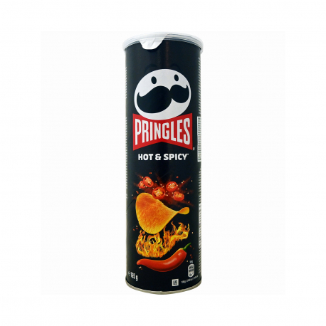 Pringles τσιπς hot & spicy (165g)