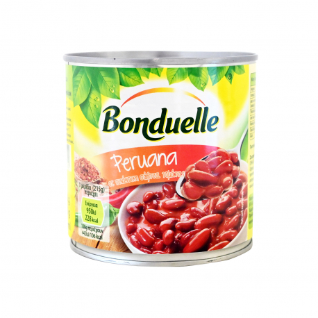 Bonduelle φασόλια κόκκινα σε πικάντικη σάλτσα τομάτας (430g)