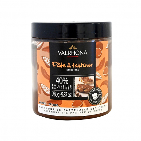 Valrhona προϊόν επάλειψης πάστα με φουντούκια (280g)