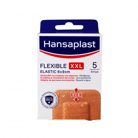 Hansaplast επιδεσμικά αδιάβροχα flexible xxl (5τεμ.)