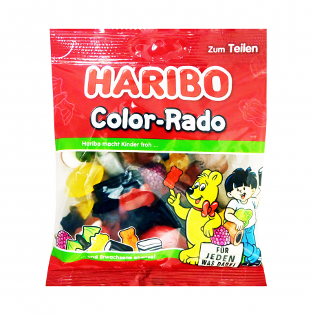 Haribo καραμέλες ζελεδάκια color - rado (175g)