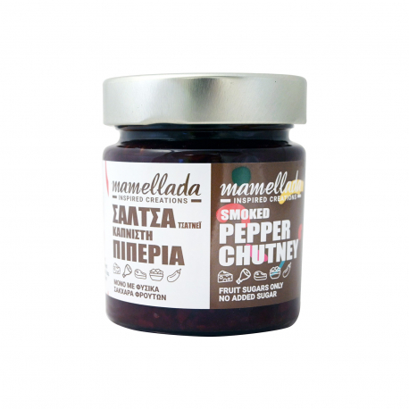 Mamellada σάλτσα chutney καπνιστή πιπεριά (250g)