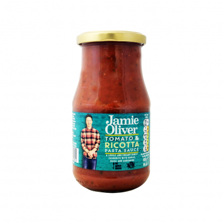 Jamie Oliver σάλτσα ντομάτας ζυμαρικών tomato & ricota (400g)