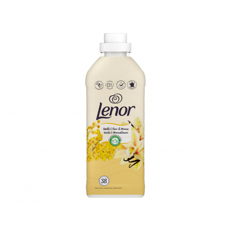 Lenor μαλακτικό ρούχων vanilla & mimosa 798 ml (38μεζ.)