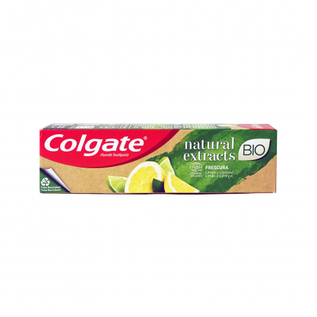 Colgate οδοντόκρεμα natural extracts lemon - βιολογικό (75ml)