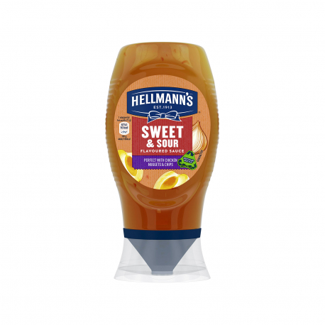 Hellmann's σάλτσα ντιπ sweet & sour (250ml)