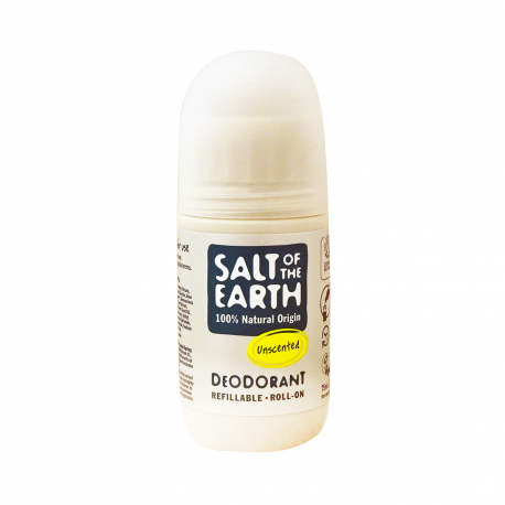 Salt of the earth αποσμητικό roll on χωρίς άρωμα - vegan (75ml)