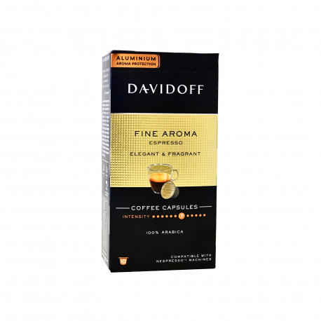 Davidoff καφές espresso σε κάψουλες fine aroma (10τεμ.)