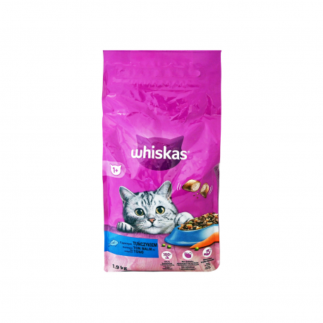 Whiskas τροφή γάτας ξηρά adult με τόνο (1.9kg)