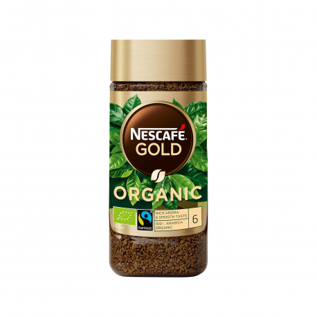 Nescafe καφές στιγμιαίος gold - βιολογικό (95g)