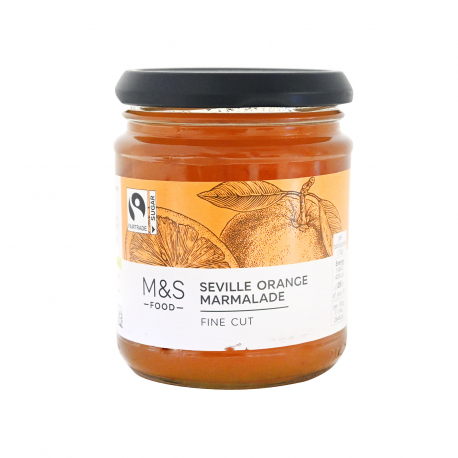 M&S food μαρμελάδα seville orange - vegan (340g)