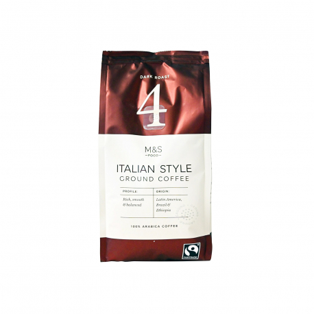 M&S food καφές φίλτρου italian style (227g)
