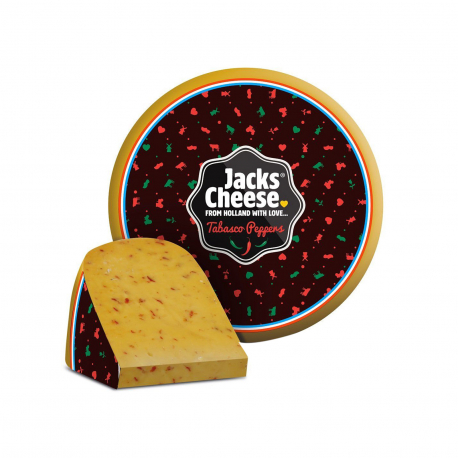 Jacks cheese τυρί ημίσκληρο tabasco peppers