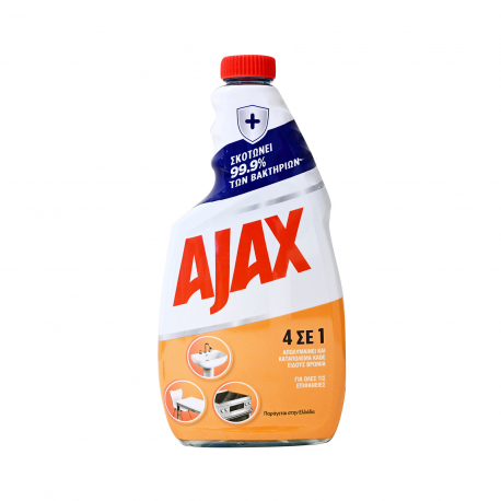 Ajax καθαριστικό & απολυμαντικό επιφανειών ανταλλακτικό (500ml)